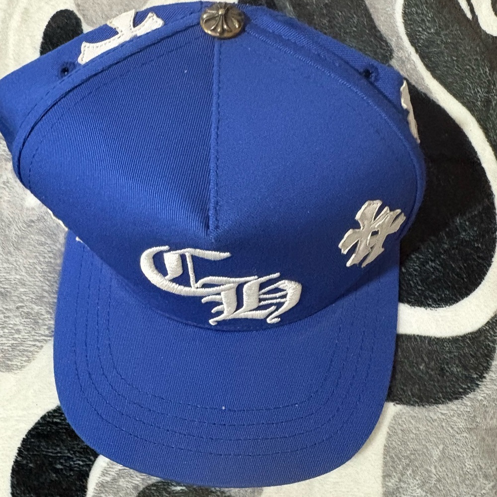 BRAND NEW Chrome Hearts Cross Patch Baseball Hat - Picture 10 of 11